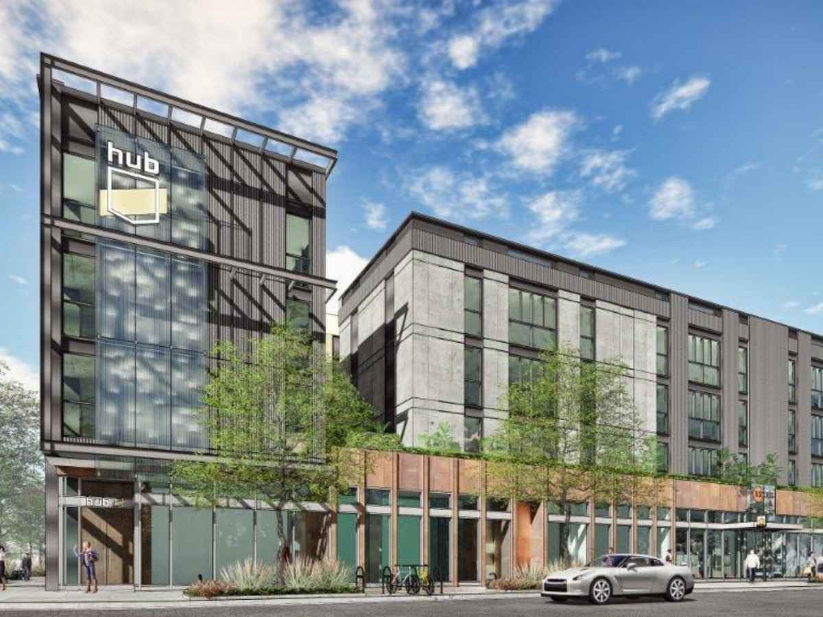 Hub apartment rendering in Tucson for article 5 Modern, New Apartment Communities in Tucson for newcomers moving to Tucson.