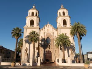 San Xavier del Bac Mission in Tucson, AZ