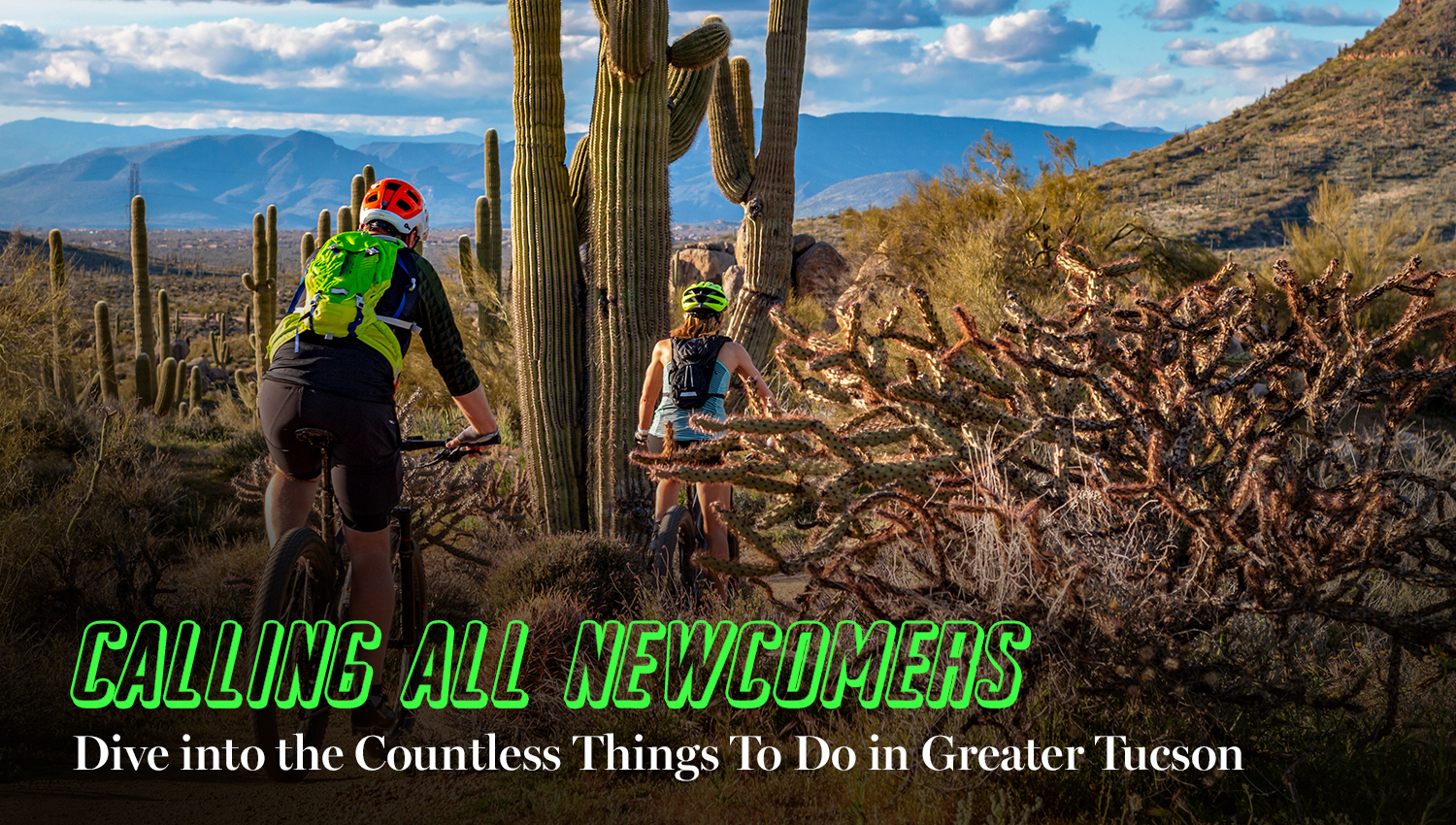 Mountain biking in Tucson