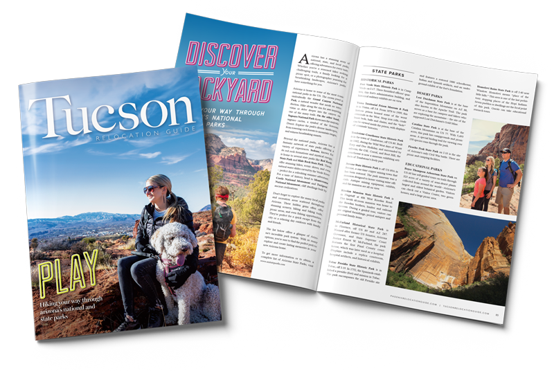 Tucson Magazine layout