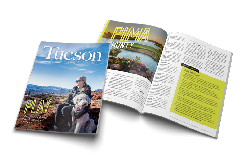 Tucson Magazine layout